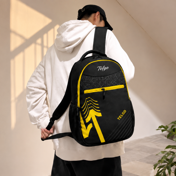 Telgo Blaze Rush Yellow Backpack
