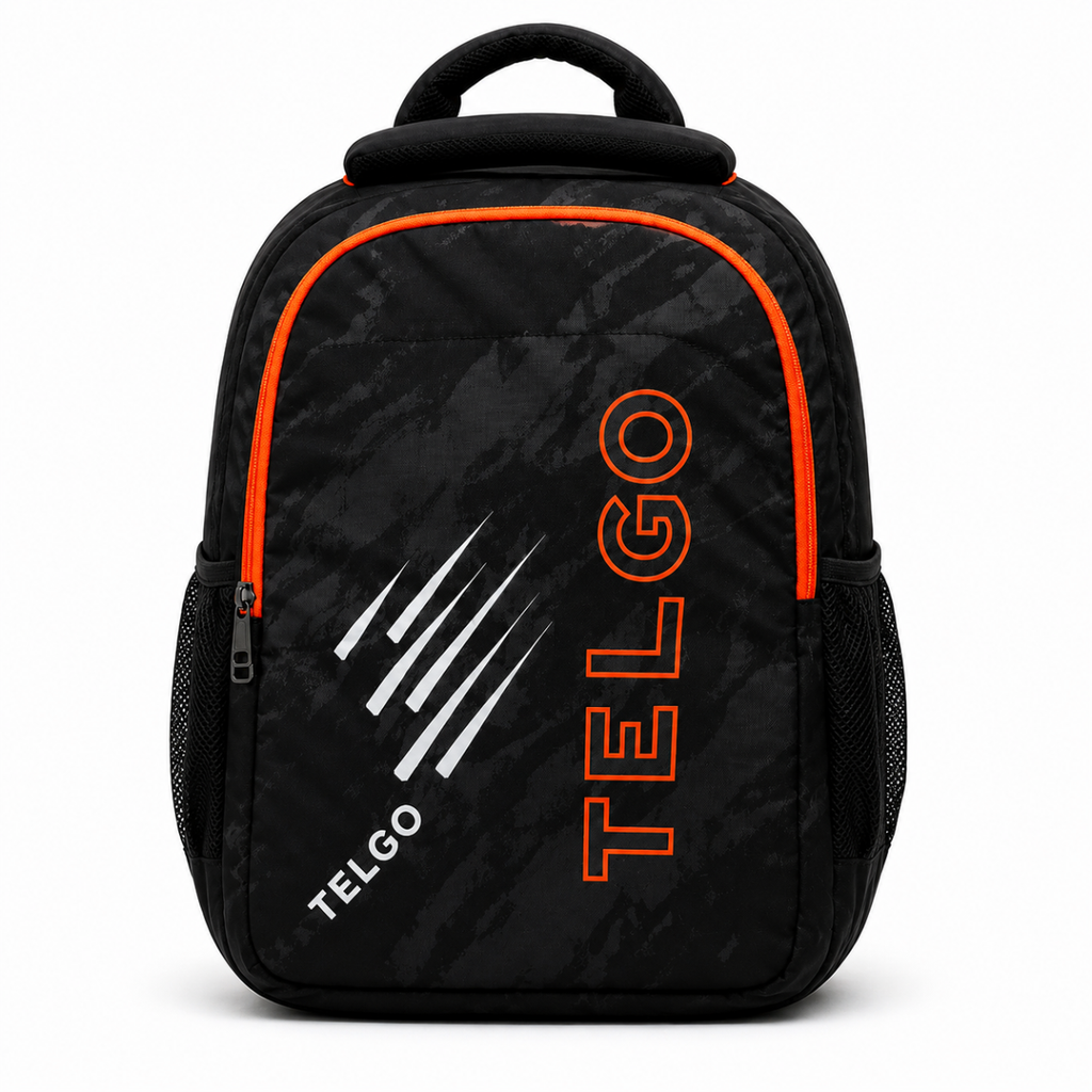 Telgo Sports Design Black Casual Backpack