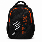 Telgo Sports Design Black Casual Backpack