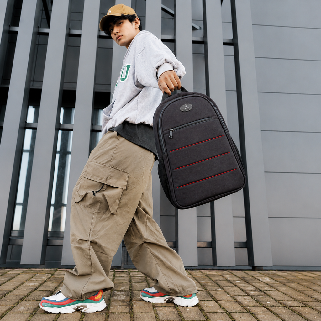 Telgo Sleek Grey Backpack