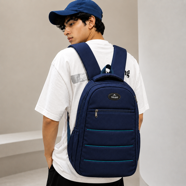 Telgo Sleek Navy Backpack
