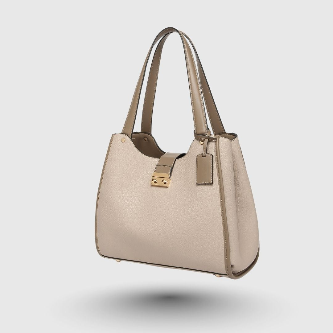 DENICE APRICOT EMPORIO TOTE BAG