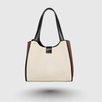 DENICE WHITE EMPORIO TOTE BAG