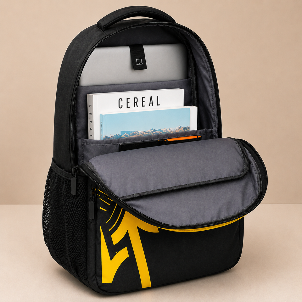 Telgo Blaze Rush Yellow Backpack