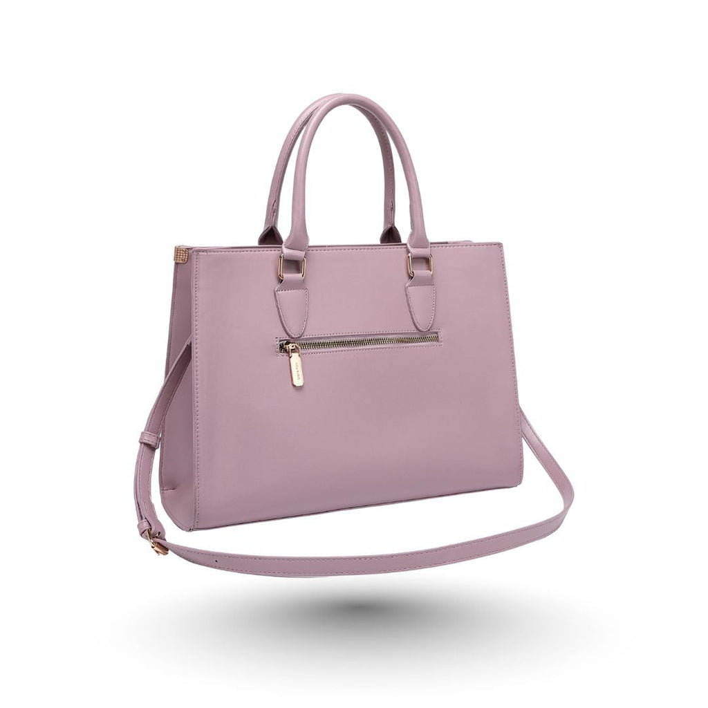 EMPORIO PURPLE TOTE BAG