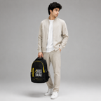 Trendy Telgo Stylish Yellow Printed Backpack