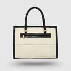 Davina Emporio Black Work Tote Bag