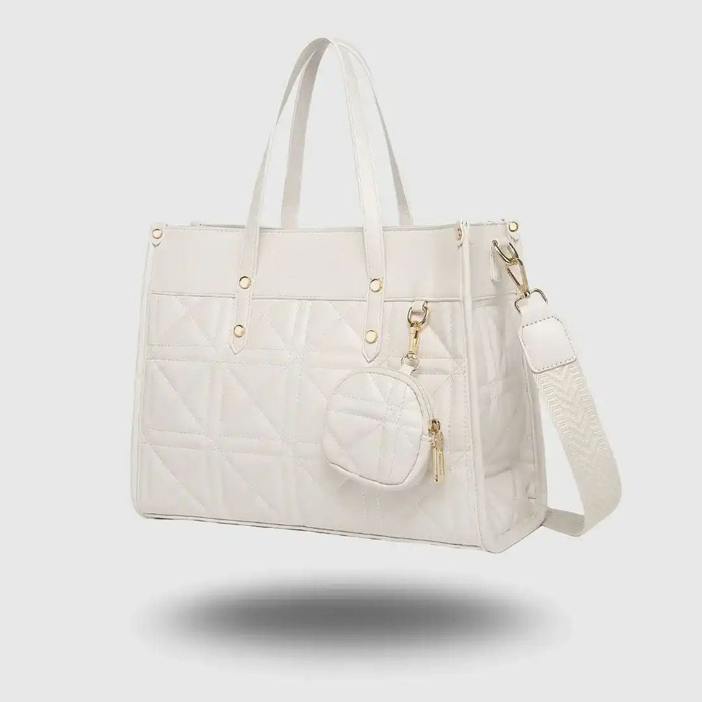 ACE WHITE INFINITY TOTE BAG