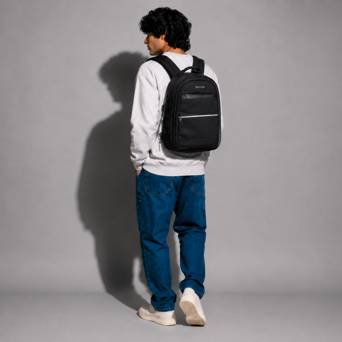 TELGO Multipurpose Black Laptop Backpack