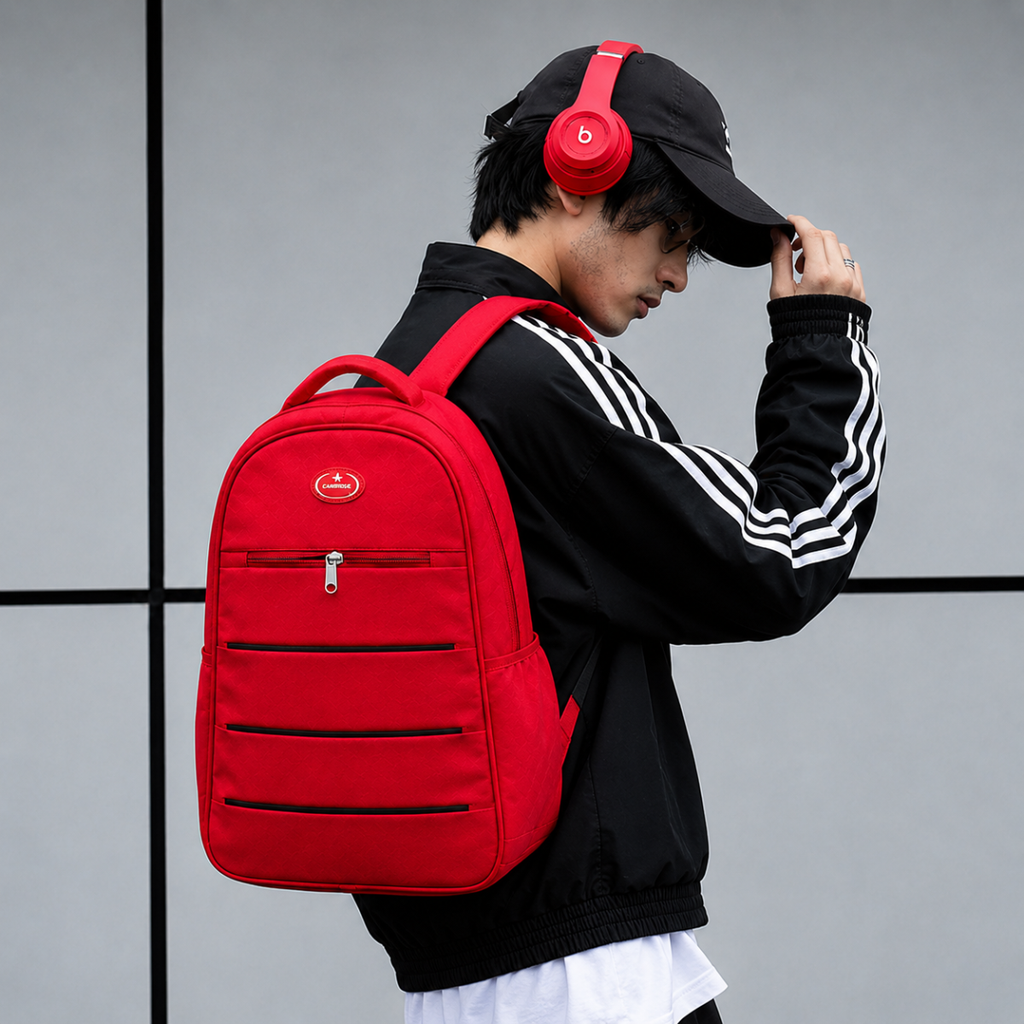 Telgo Sleek Red Backpack
