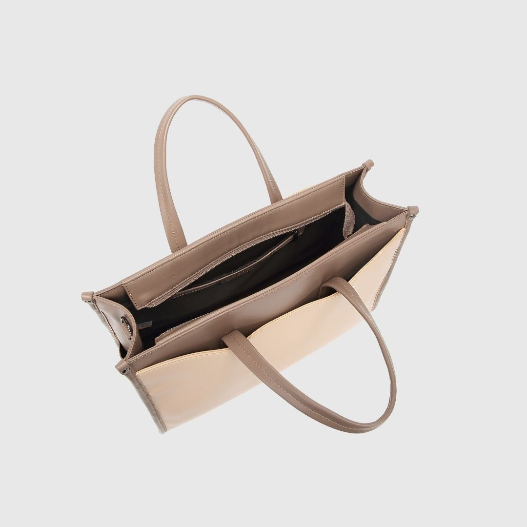 EMPORIO OFF WHITE BROOKE TOTE BAG