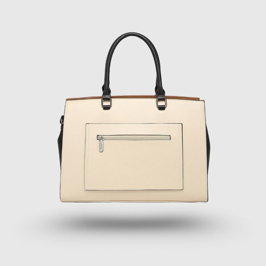 EMPORIO BEIGE DESTINY TOTE BAG
