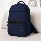 Telgo Stylish Navy Blue Backpack for Men & Women