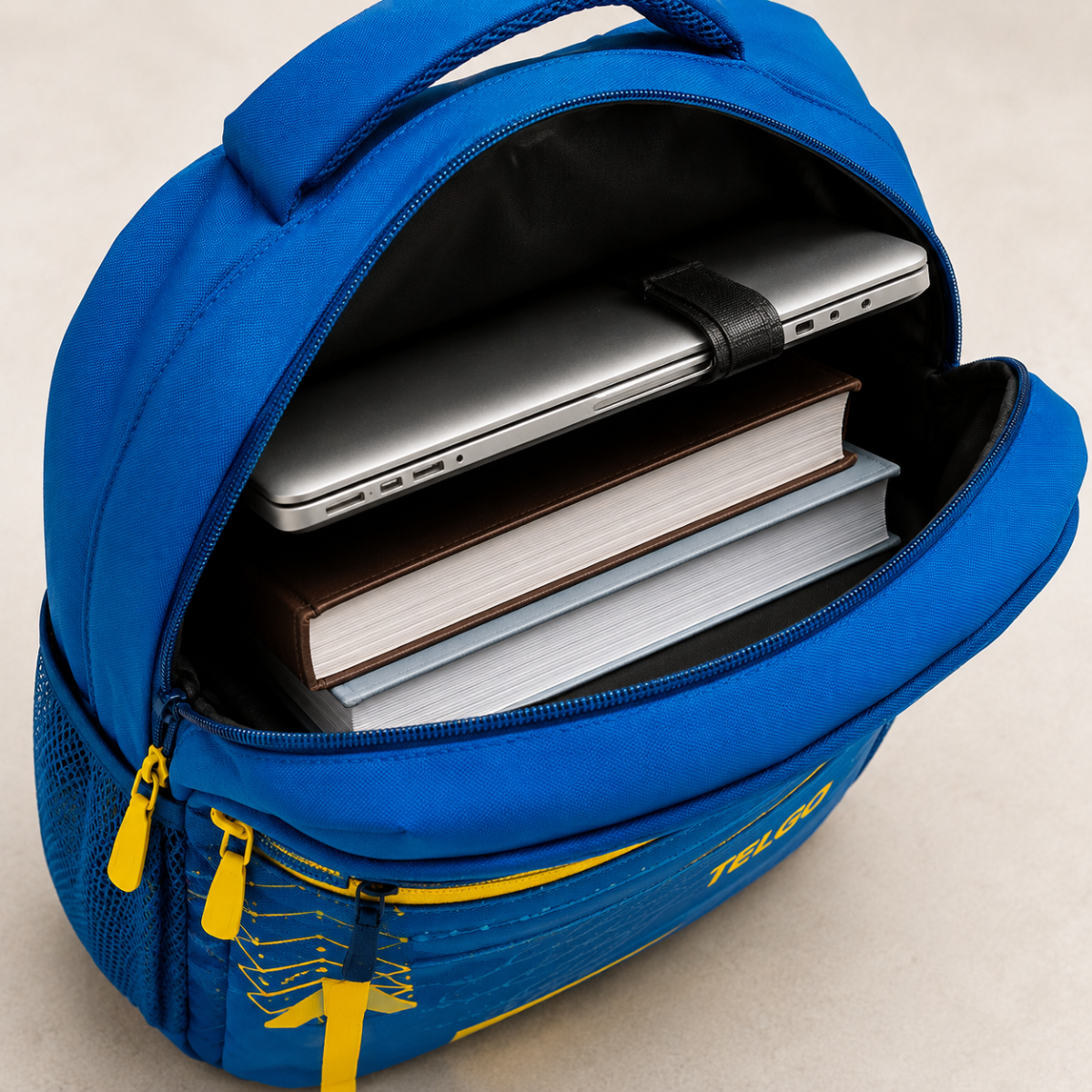 Telgo Blaze Rush Sky Blue Backpack