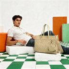 ACE kHAKI INFINITY TOTE BAG