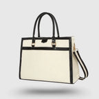 Davina Emporio Black Work Tote Bag