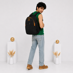TELGO Multipurpose Black Backpack for Office, School & Travel