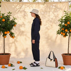 DENICE WHITE EMPORIO TOTE BAG