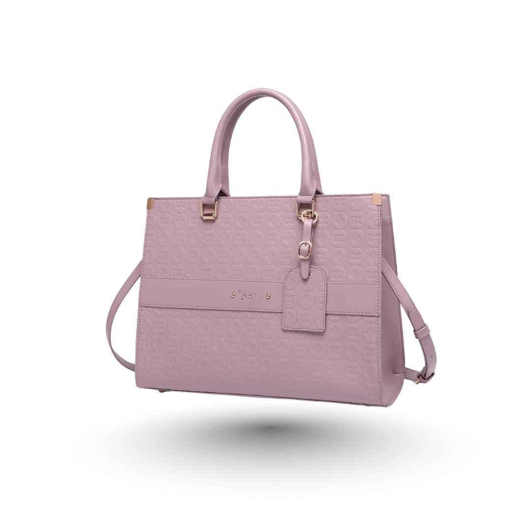 EMPORIO PURPLE TOTE BAG