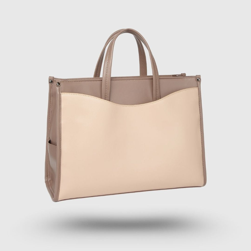 EMPORIO OFF WHITE BROOKE TOTE BAG