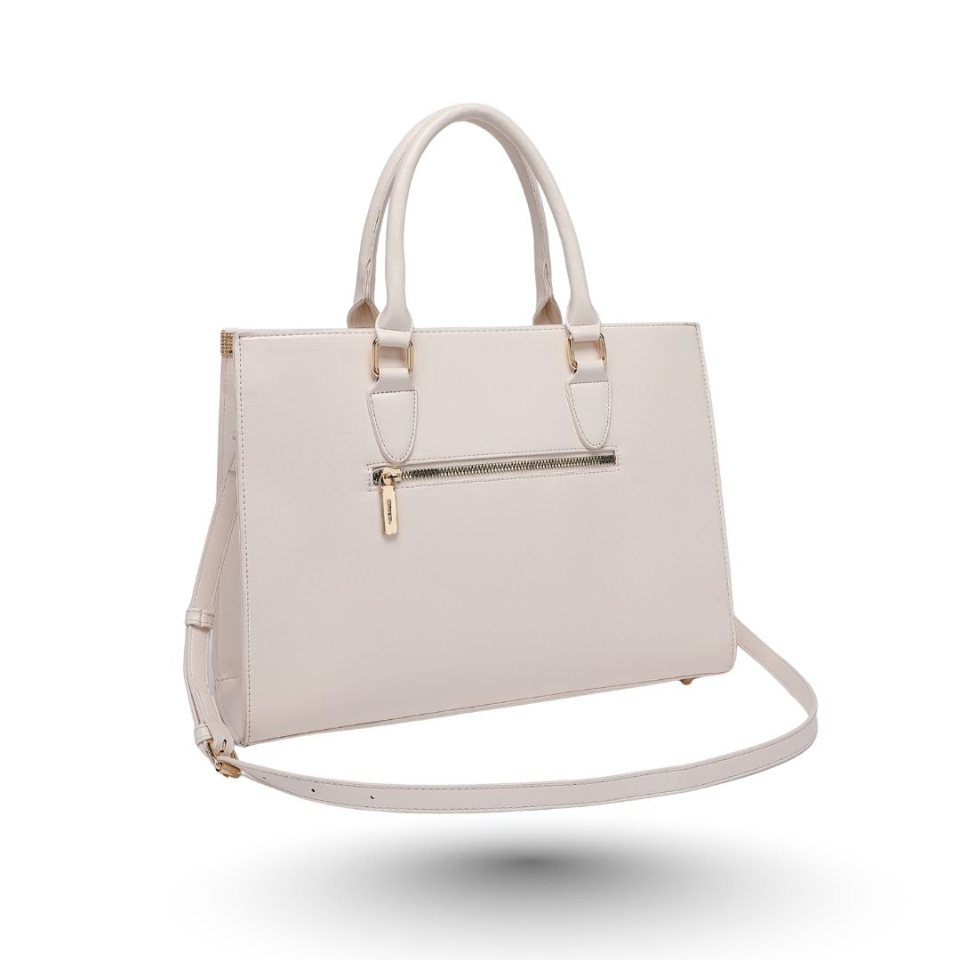 EMPORIO WHITE TOTE BAG