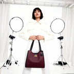 DENICE MAROON EMPORIO TOTE BAG