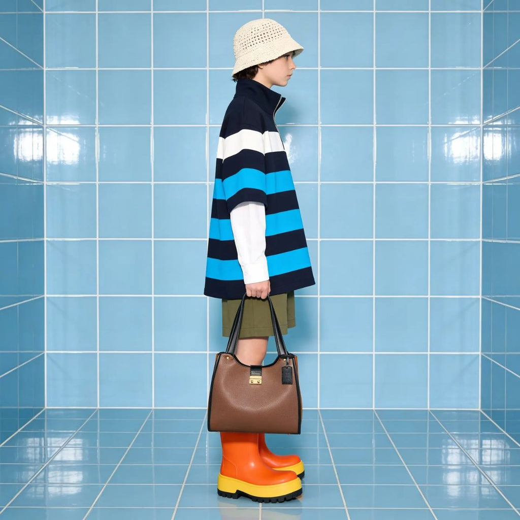 DENICE BROWN EMPORIO TOTE BAG