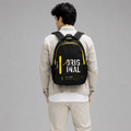 Trendy Telgo Stylish Yellow Printed Backpack