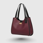 DENICE MAROON EMPORIO TOTE BAG