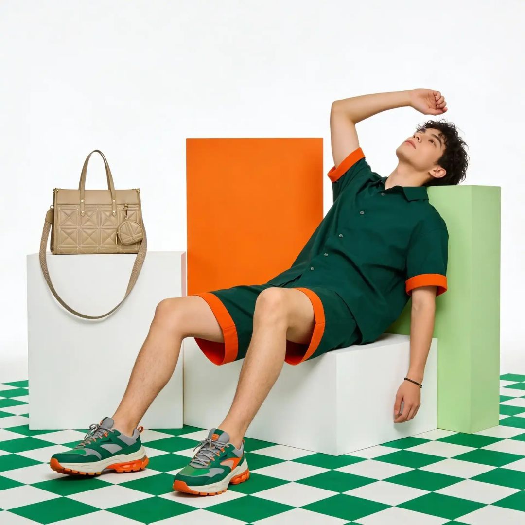 ACE kHAKI INFINITY TOTE BAG
