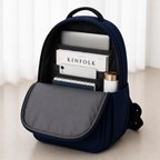 Telgo Stylish Navy Blue Backpack for Men & Women