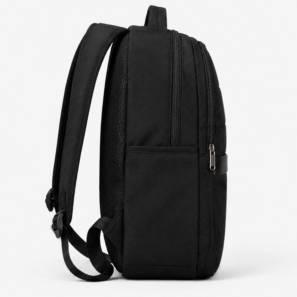 Telgo Stylish Black Backpack for Men & Women