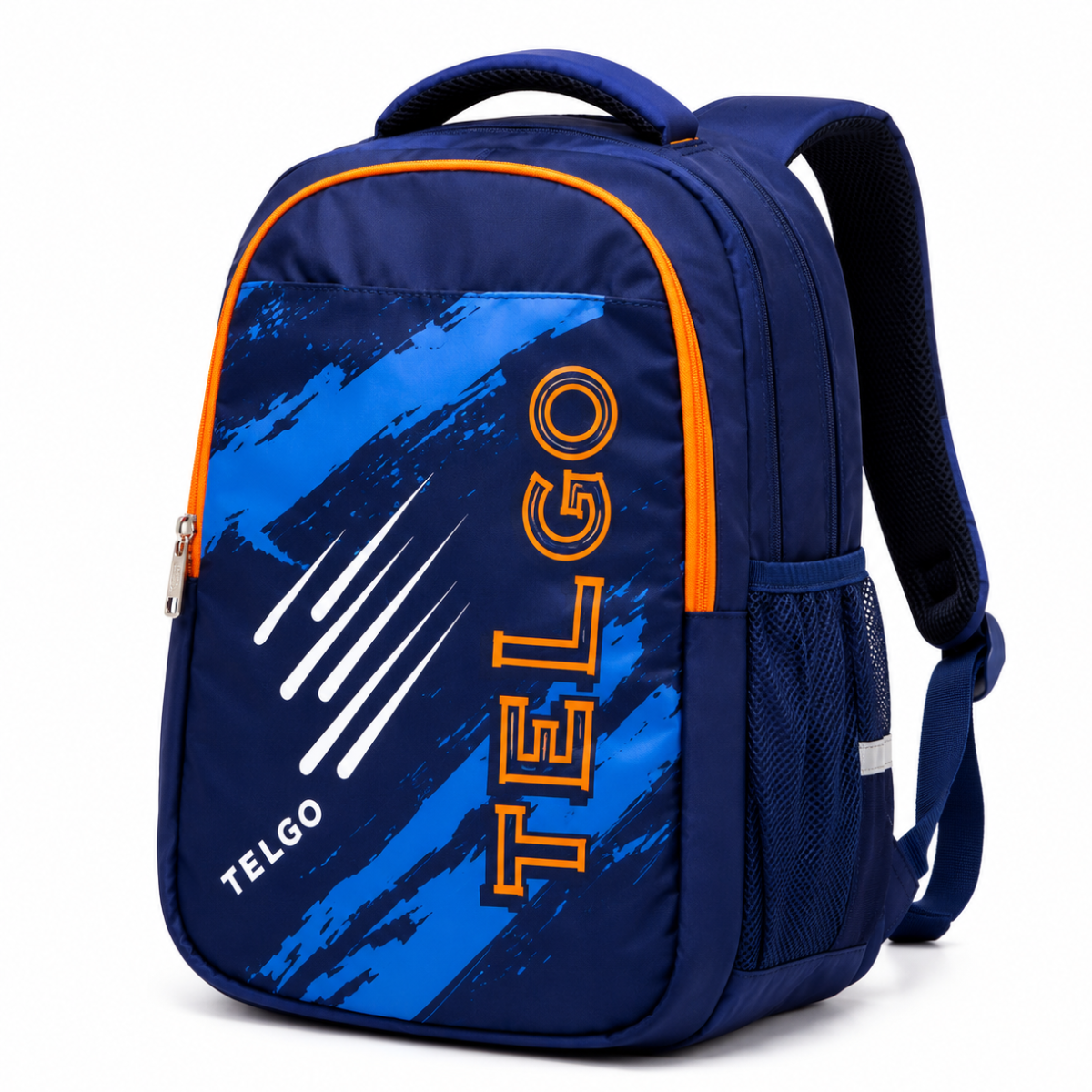 Telgo Sports Design Navy Blue Casual Backpack