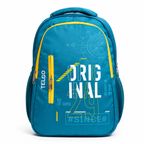 Trendy Telgo Stylish Sky Blue Printed Backpack