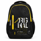 Trendy Telgo Stylish Yellow Printed Backpack