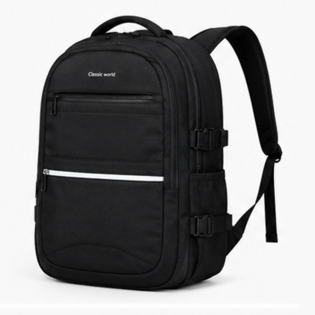 TELGO Multipurpose Black Laptop Backpack