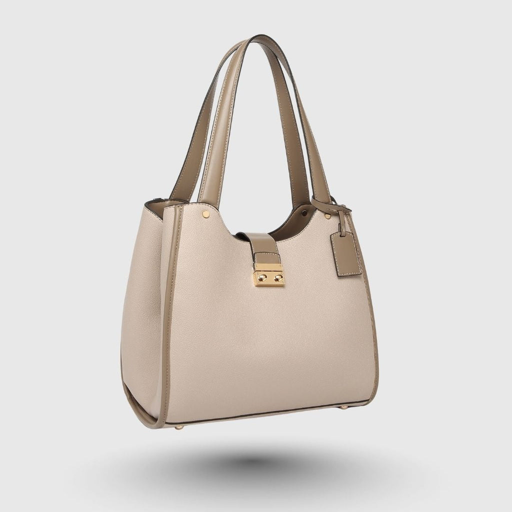 DENICE APRICOT EMPORIO TOTE BAG