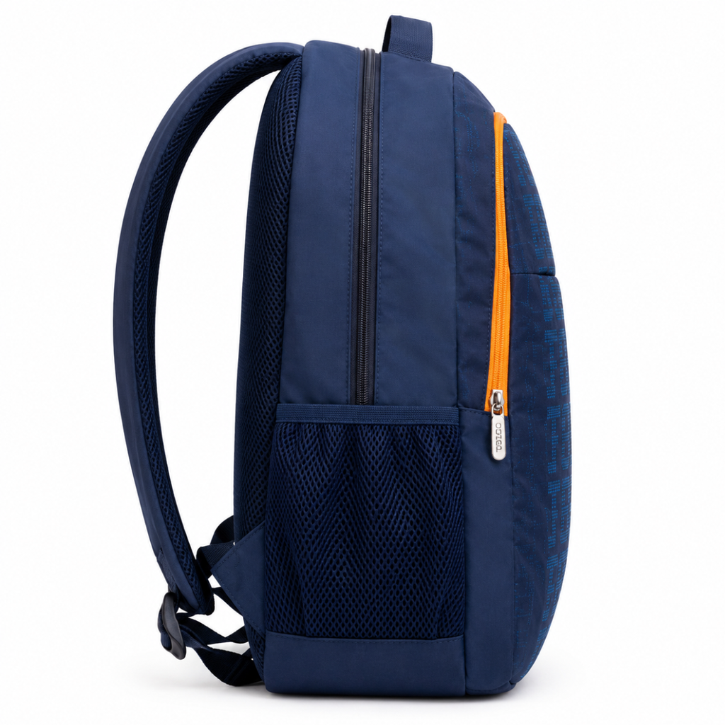 TELGO Multipurpose Navy Blue Backpack for Office, School & Travel
