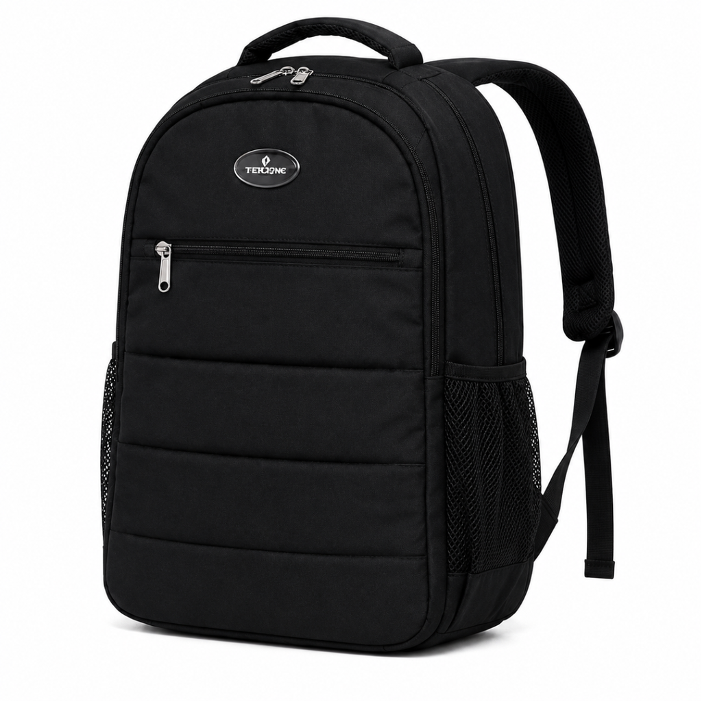 Telgo Sleek Black Backpack