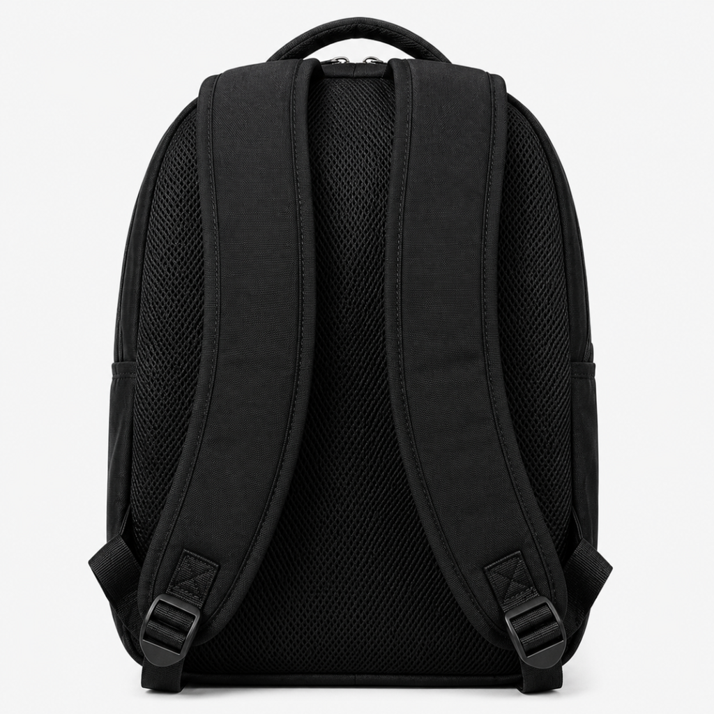 Telgo Stylish Black Backpack for Men & Women