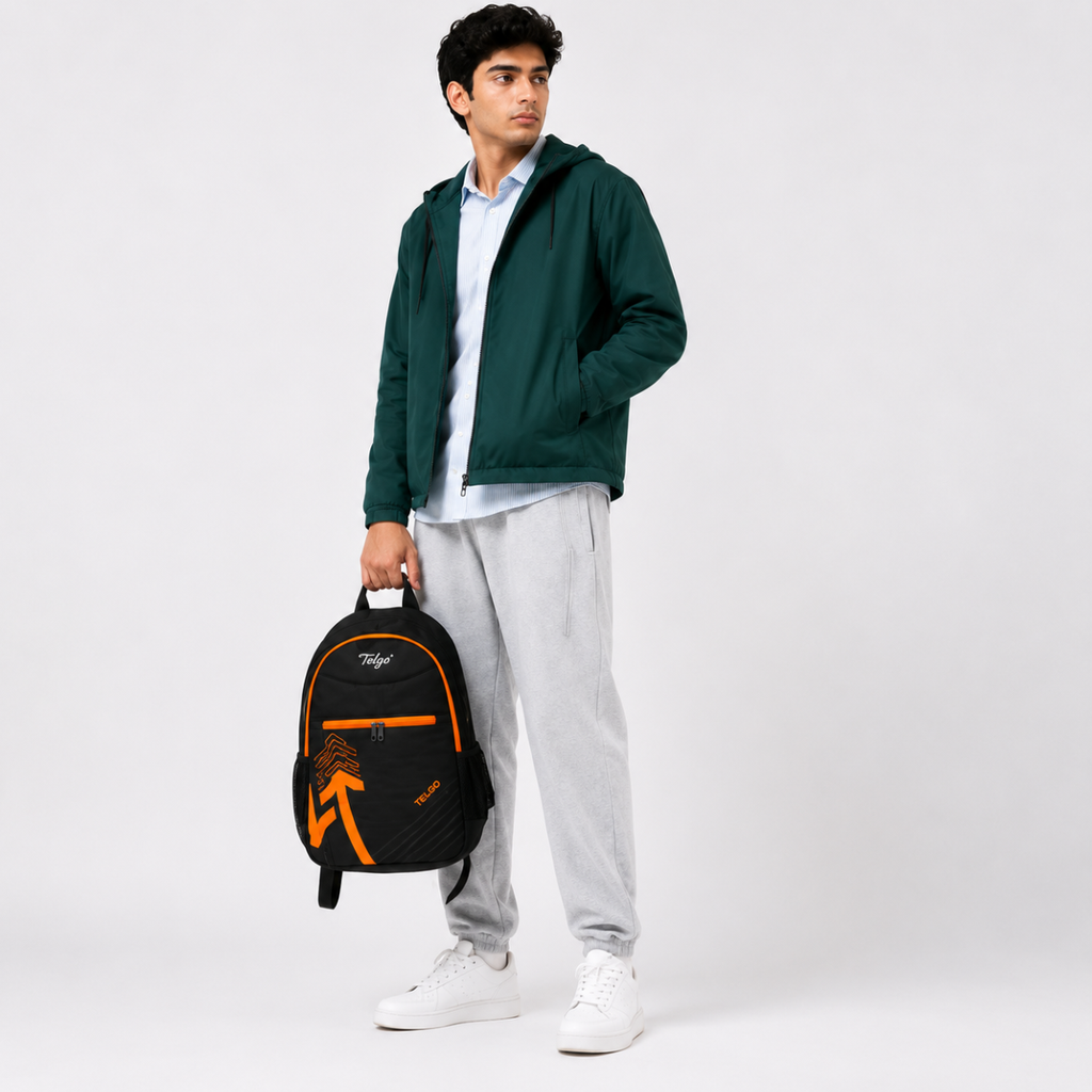 Telgo Blaze Rush Orange Backpack