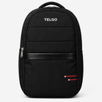 Telgo Stylish Black Backpack for Men & Women