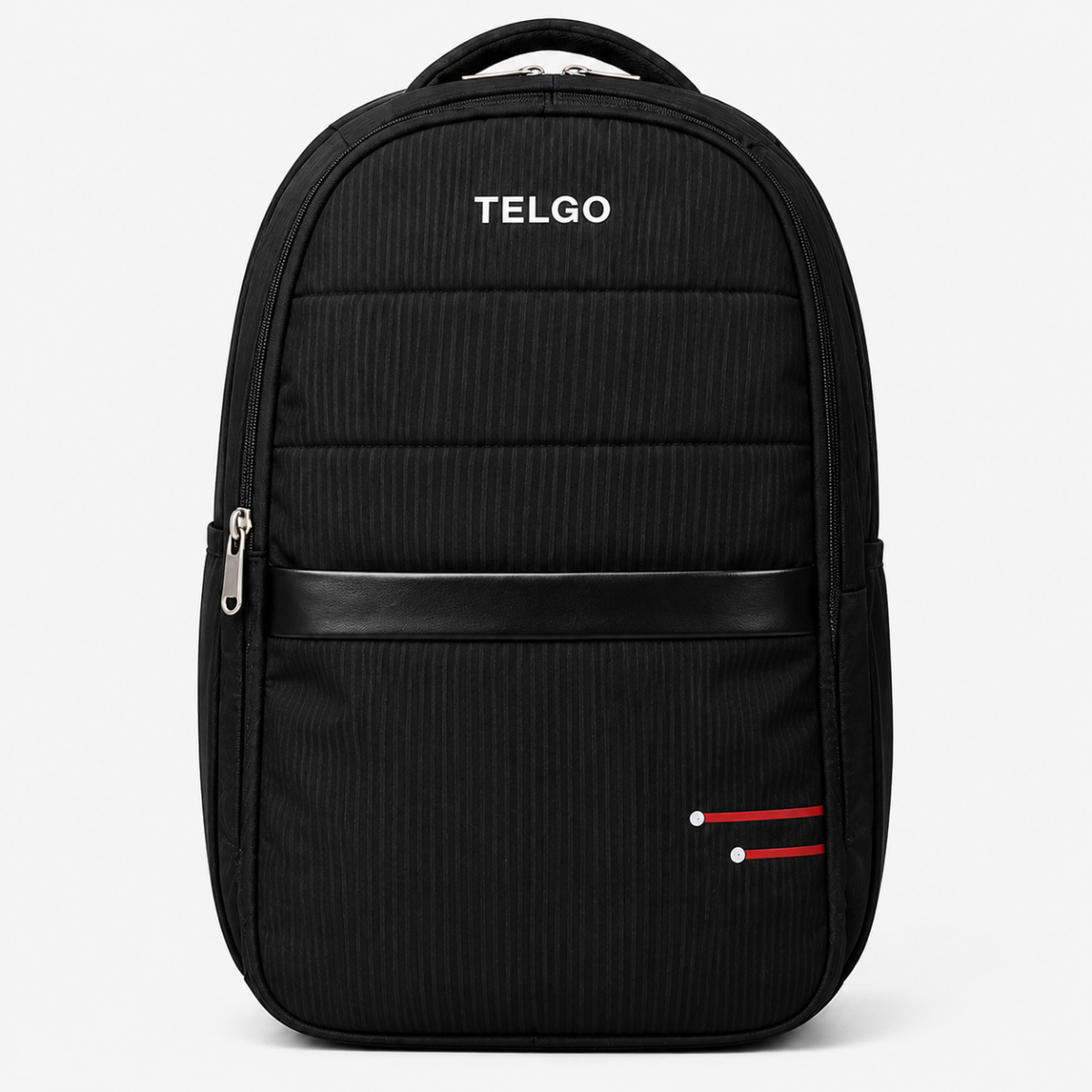 Telgo Stylish Black Backpack for Men & Women